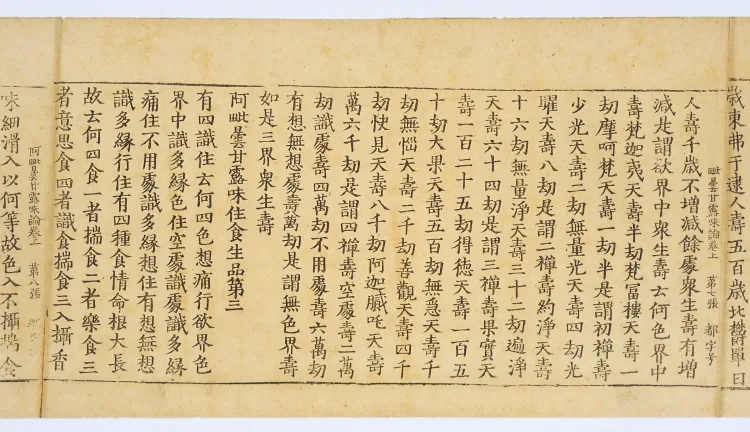 Abhidharma Nectar-Flavored Treatise Page 9