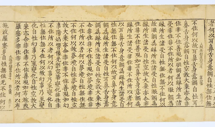 Mahāprajñāpāramitā Sūtra, Fascicle 417 Page 6