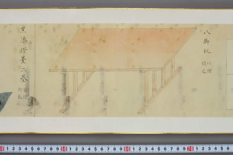 Illustrated Scroll of Buddhist Offering Items Page 7