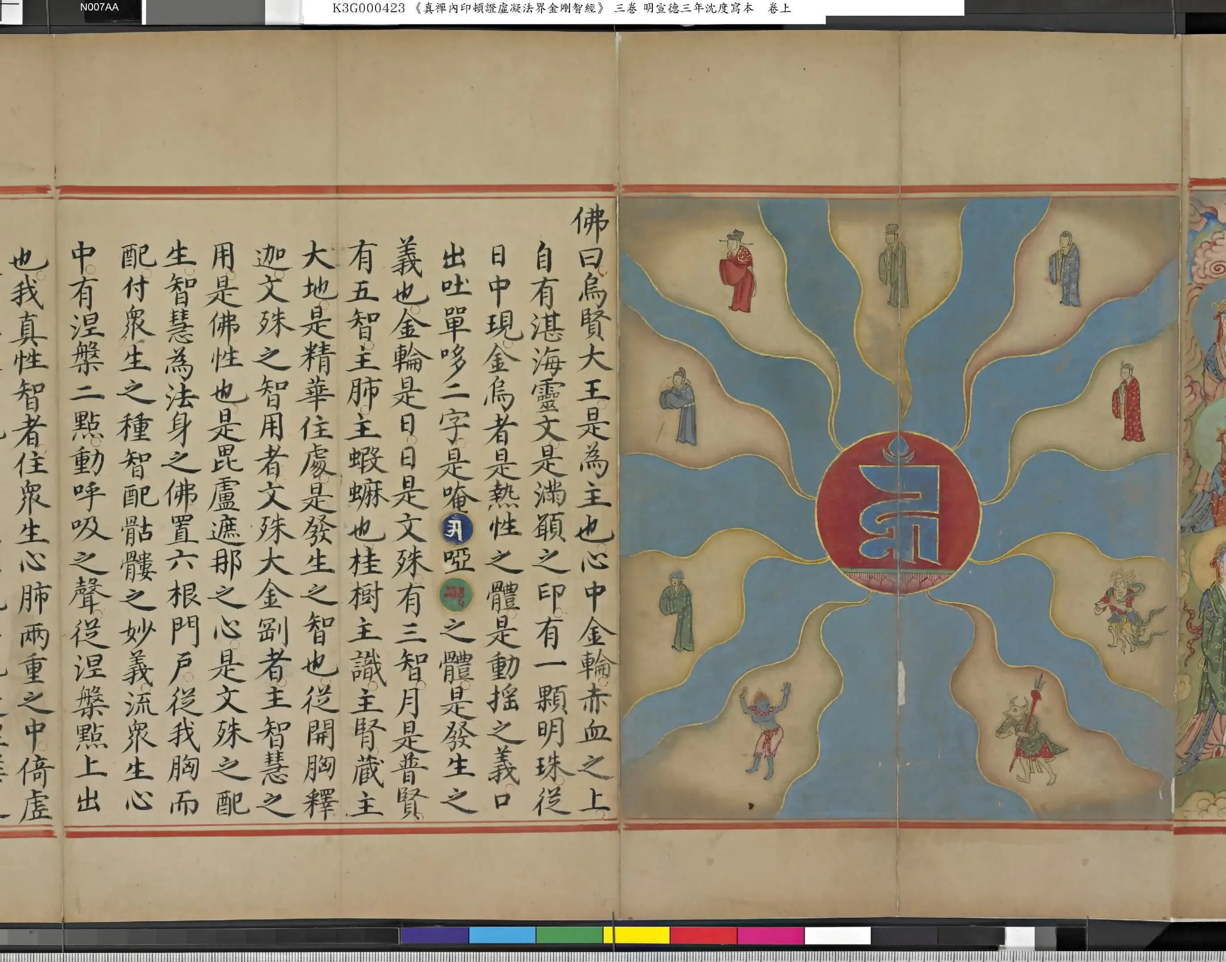 Manuscript page image for The Vajra-Wisdom Sutra of True Chan's Inner Seal: Sudden Realization and the Solidified Void Dharma Realm