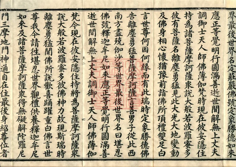 The Mahāprajñāpāramitā Sūtra in Six Hundred Volumes Page 7