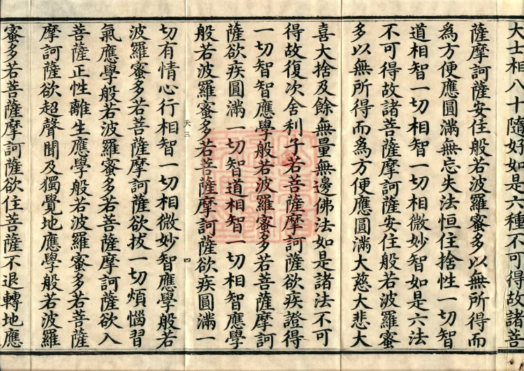 The Mahāprajñāpāramitā Sūtra in Six Hundred Volumes Page 7