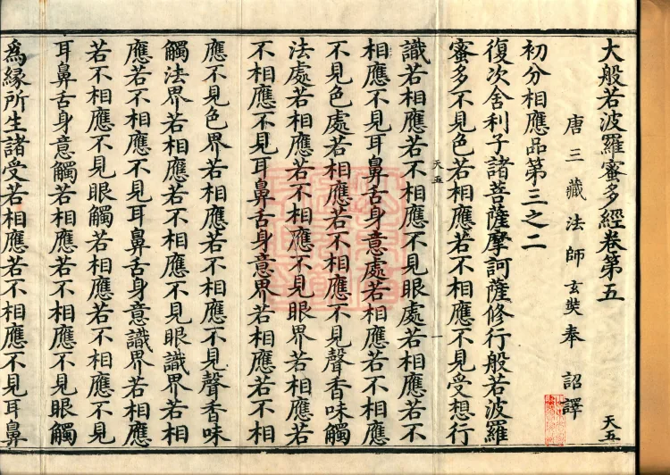 The Mahāprajñāpāramitā Sūtra in Six Hundred Volumes Page 2