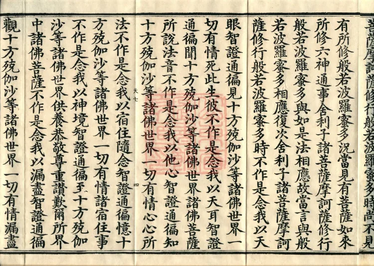 The Mahāprajñāpāramitā Sūtra in Six Hundred Volumes Page 7