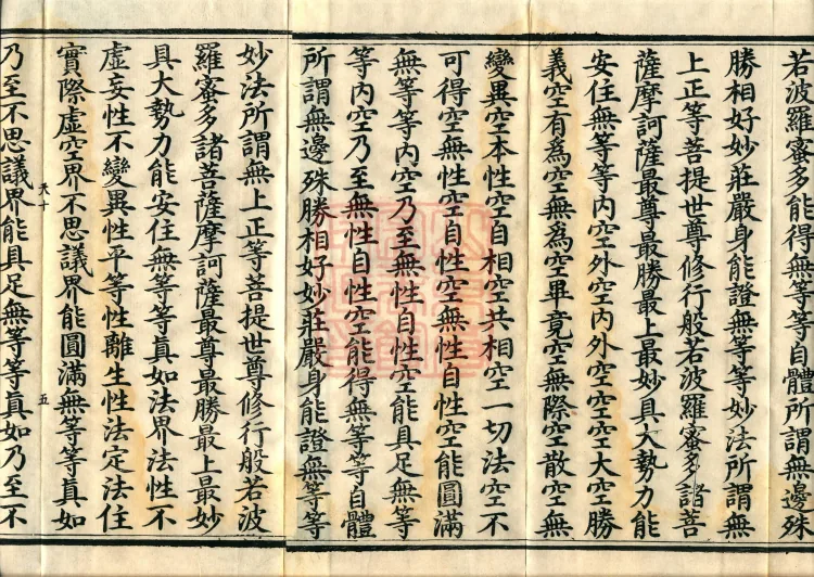 The Mahāprajñāpāramitā Sūtra in Six Hundred Volumes Page 8