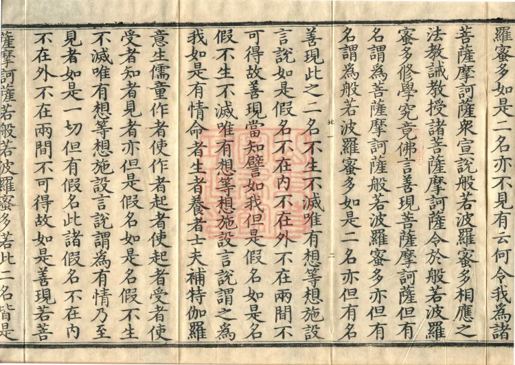 The Mahāprajñāpāramitā Sūtra in Six Hundred Volumes Page 6