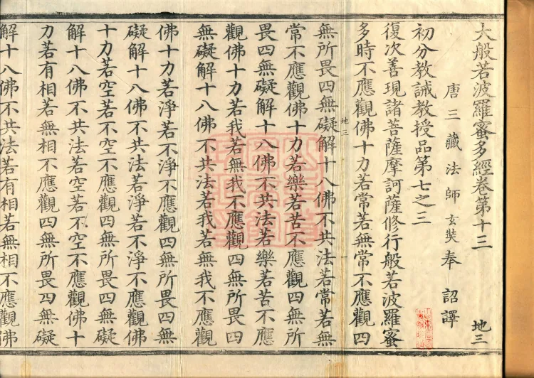The Mahāprajñāpāramitā Sūtra in Six Hundred Volumes Page 2