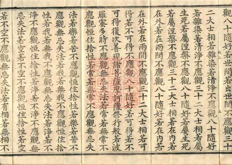 The Mahāprajñāpāramitā Sūtra in Six Hundred Volumes Page 9