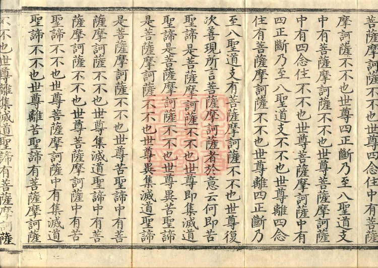 The Mahāprajñāpāramitā Sūtra in Six Hundred Volumes Page 6