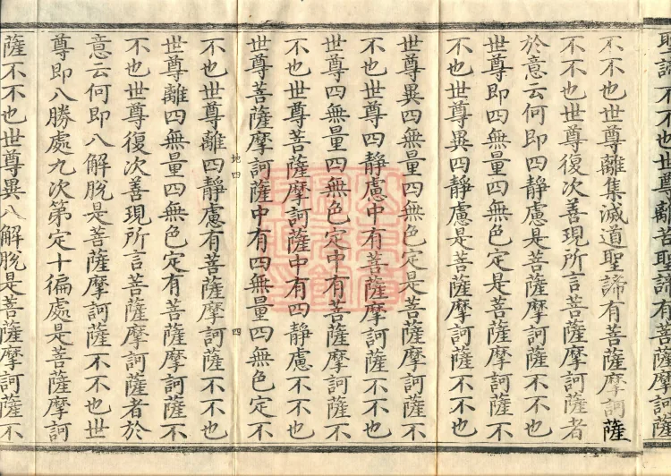 The Mahāprajñāpāramitā Sūtra in Six Hundred Volumes Page 7