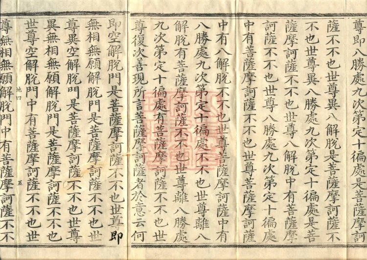 The Mahāprajñāpāramitā Sūtra in Six Hundred Volumes Page 8