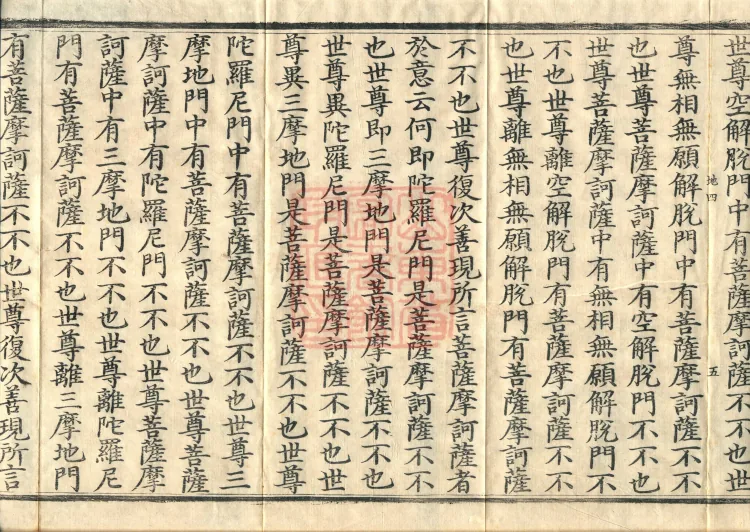 The Mahāprajñāpāramitā Sūtra in Six Hundred Volumes Page 9