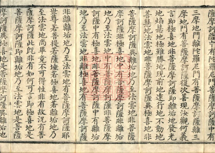 The Mahāprajñāpāramitā Sūtra in Six Hundred Volumes Page 7