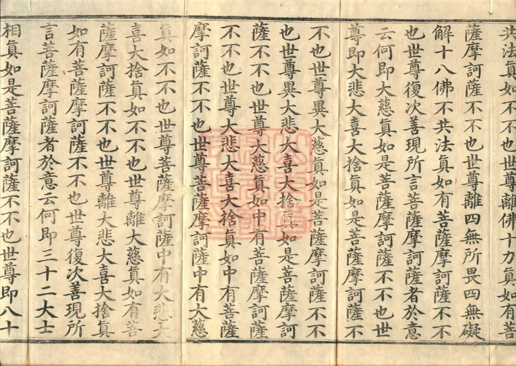 The Mahāprajñāpāramitā Sūtra in Six Hundred Volumes Page 3