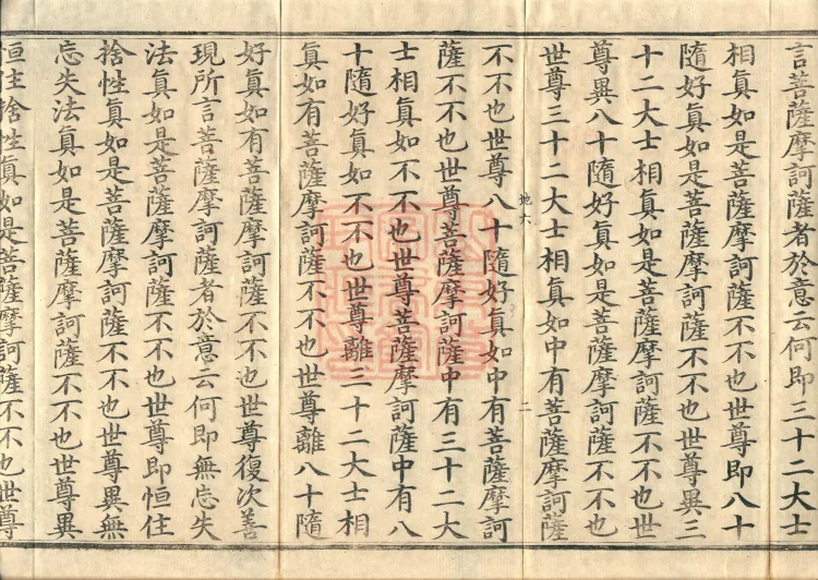 The Mahāprajñāpāramitā Sūtra in Six Hundred Volumes Page 4