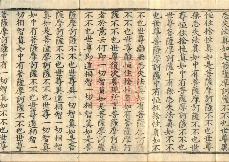 The Mahāprajñāpāramitā Sūtra in Six Hundred Volumes Page 5