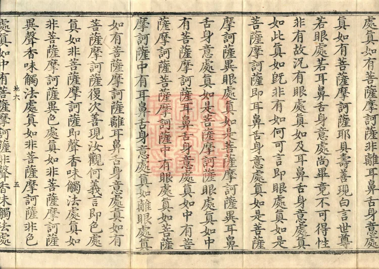 The Mahāprajñāpāramitā Sūtra in Six Hundred Volumes Page 8
