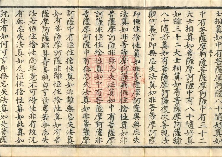 The Mahāprajñāpāramitā Sūtra in Six Hundred Volumes Page 9