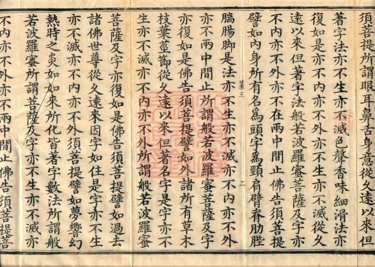 The Sutra of Radiant Prajnaparamita in Thirty Volumes Page 4
