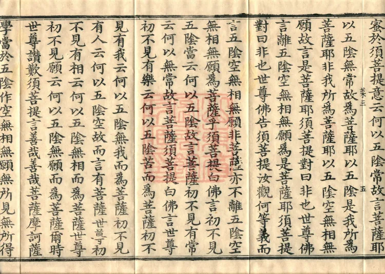 The Sutra of Radiant Prajnaparamita in Thirty Volumes Page 9
