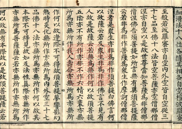 The Sutra of Radiant Prajnaparamita in Thirty Volumes Page 7