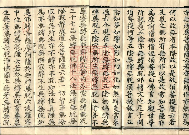 The Sutra of Radiant Prajnaparamita in Thirty Volumes Page 9