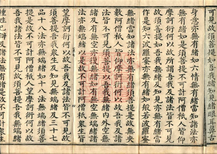 The Sutra of Radiant Prajnaparamita in Thirty Volumes Page 7