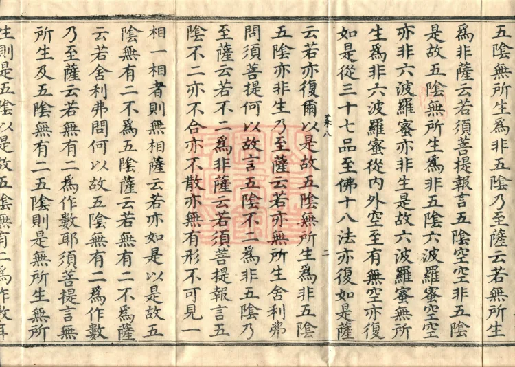 The Sutra of Radiant Prajnaparamita in Thirty Volumes Page 4