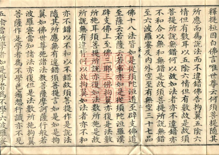 The Sutra of Radiant Prajnaparamita in Thirty Volumes Page 4
