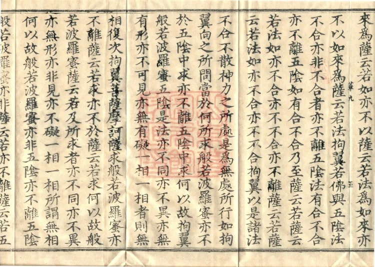 The Sutra of Radiant Prajnaparamita in Thirty Volumes Page 9