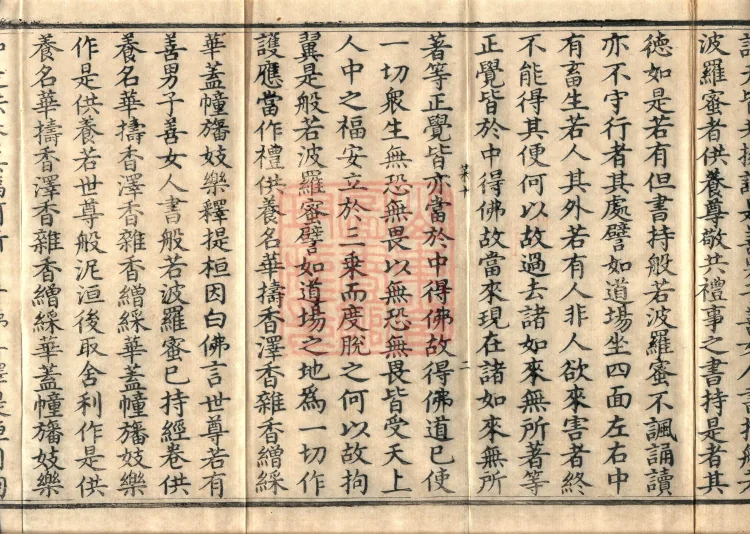The Sutra of Radiant Prajnaparamita in Thirty Volumes Page 4