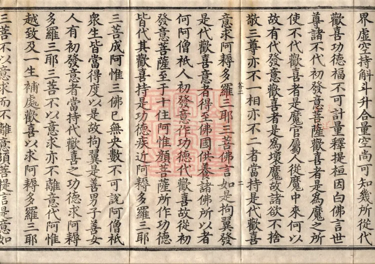 The Sutra of Radiant Prajnaparamita in Thirty Volumes Page 4