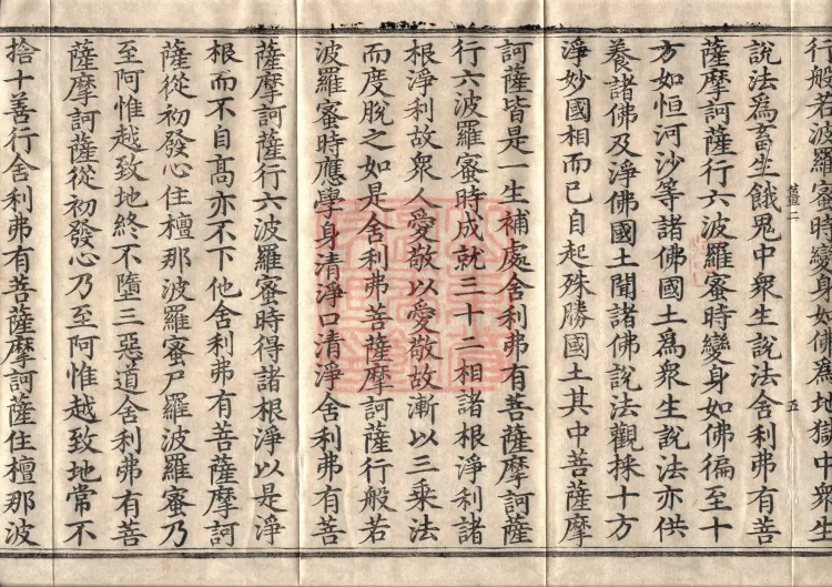 The Mahāprajñāpāramitā Sutra in Thirty Volumes Page 9