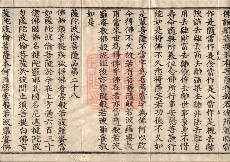 The Path-Practice Prajnaparamita Sutra in Ten Volumes Page 9