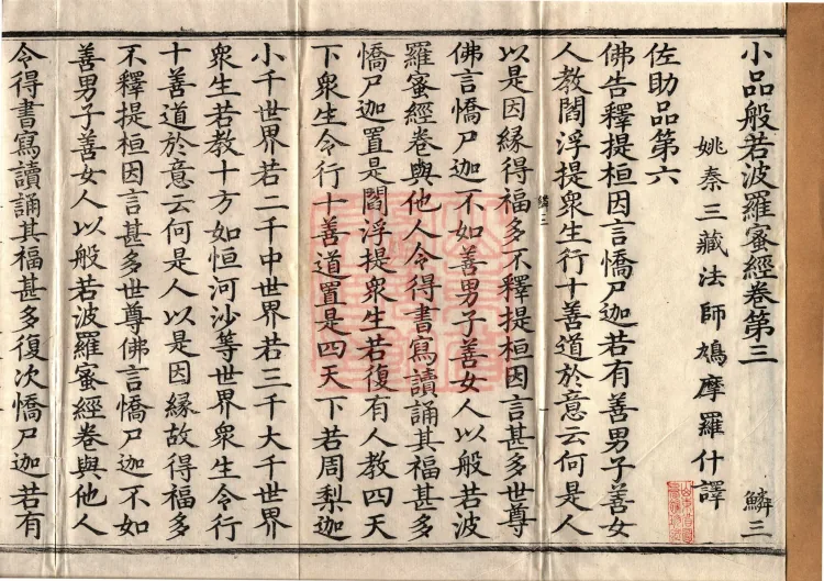 The Small Prajnaparamita Sutra, Ten Volumes Page 1