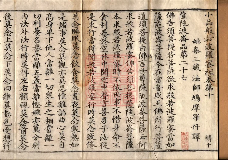 The Small Prajnaparamita Sutra, Ten Volumes Page 2