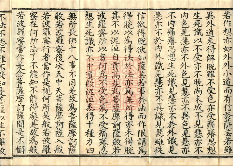 Mahāprajnaparamita Commentary Sutra, Five Volumes Page 8