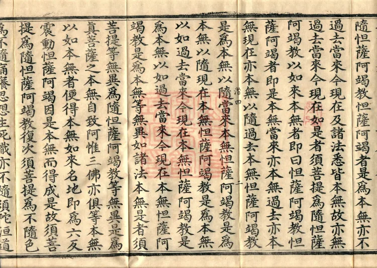 Mahāprajnaparamita Commentary Sutra, Five Volumes Page 4