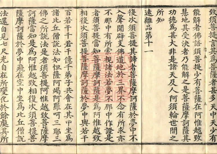 Mahāprajnaparamita Commentary Sutra, Five Volumes Page 8