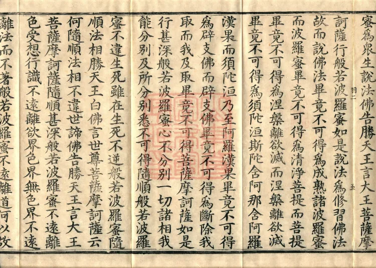 Sutra of the Victorious Heavenly King’s Prajnaparamita, Seven Volumes Page 9