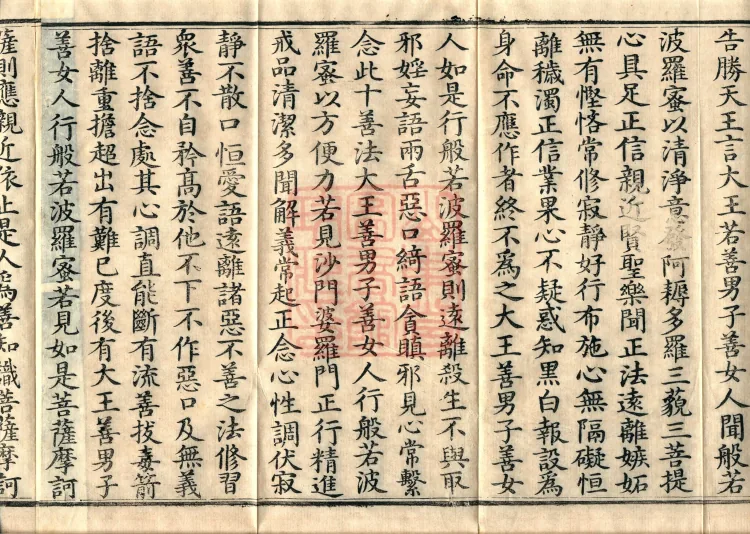 Sutra of the Victorious Heavenly King’s Prajnaparamita, Seven Volumes Page 6