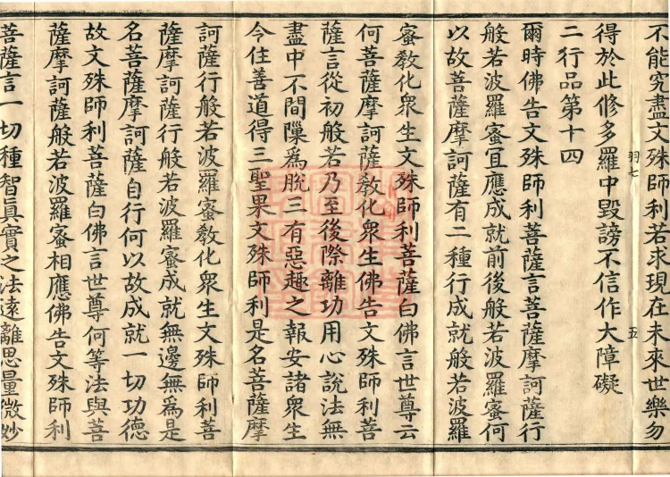 Sutra of the Victorious Heavenly King’s Prajnaparamita, Seven Volumes Page 9