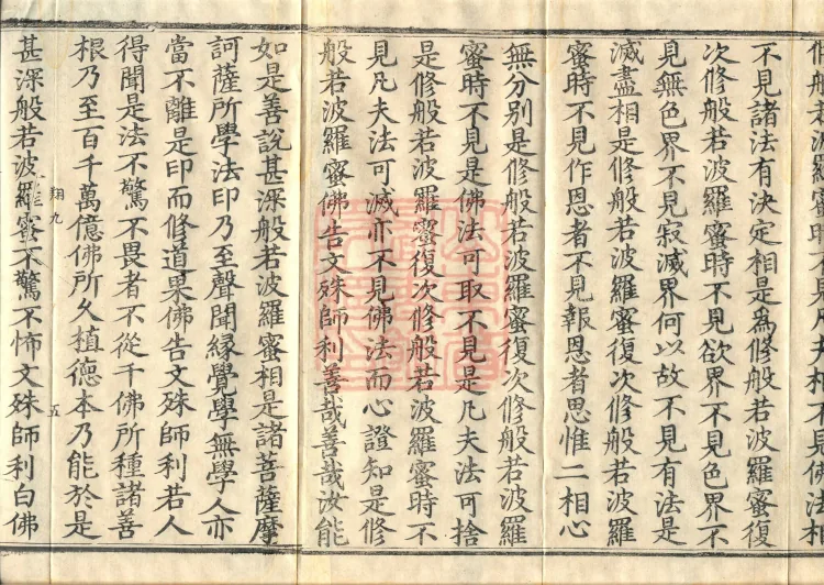 The Mahā-Prajñāpāramitā Sūtra Spoken by Mañjuśrī, One Fascicle Page 8