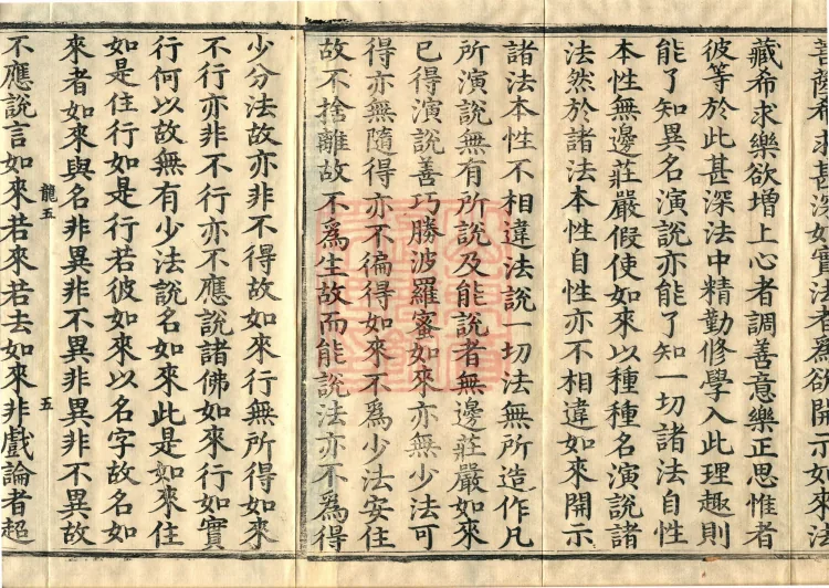 The Great Treasury Sūtra in One Hundred and Twenty Volumes Page 8
