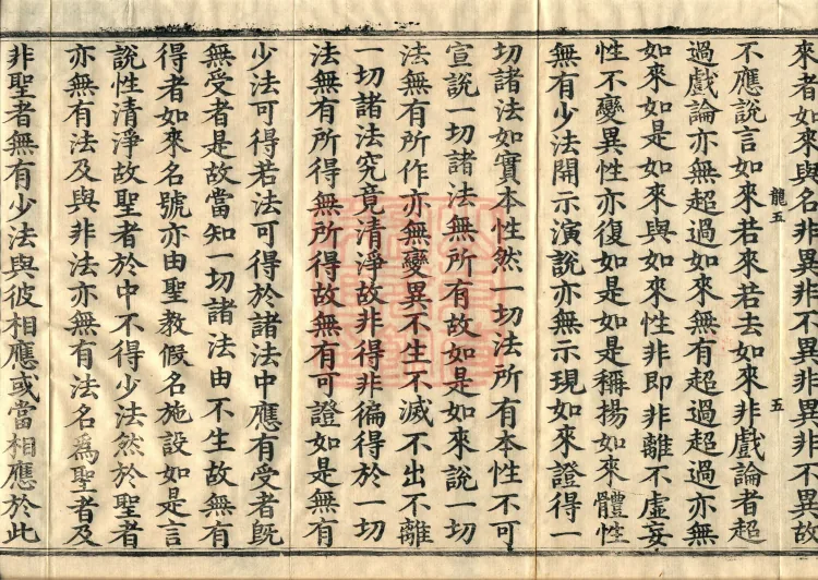 The Great Treasury Sūtra in One Hundred and Twenty Volumes Page 9