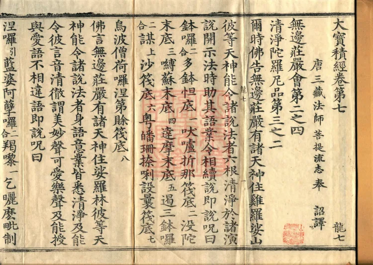 The Great Treasury Sūtra in One Hundred and Twenty Volumes Page 2