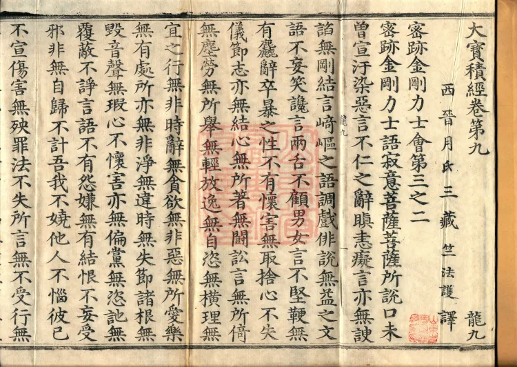 The Great Treasury Sūtra in One Hundred and Twenty Volumes Page 2