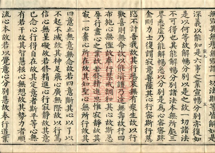 The Great Treasury Sūtra in One Hundred and Twenty Volumes Page 9