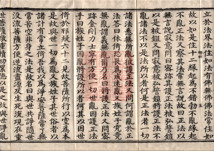 The Great Treasury Sūtra in One Hundred and Twenty Volumes Page 9