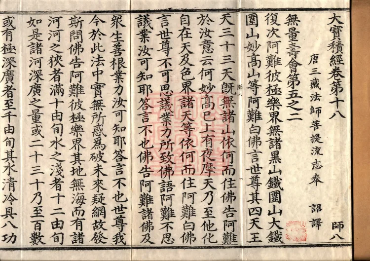 The Great Treasury Sūtra in One Hundred and Twenty Volumes Page 2